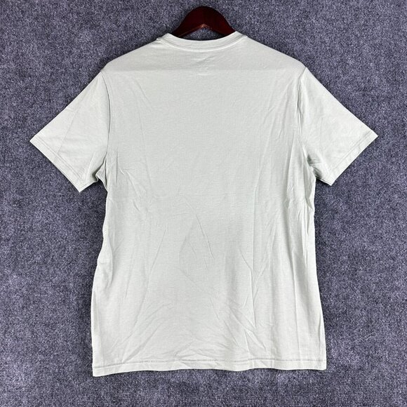 Isaac Mizrahi Top Womens Medium Green Pima Cotton Stretch Short Sleeve Tee Shirt - Picture 5 of 5